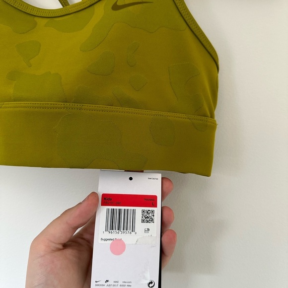 New Nike Indy Girls Dri-FIT Sports Bra - Picture 6 of 7